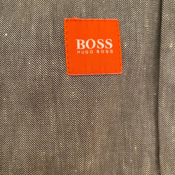 HUGO BOSS Men’s Linen Blend Blazer sz46 - Picture 9 of 11
